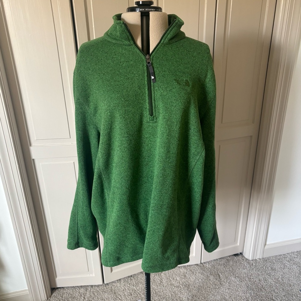 The North Face Green Half-Zip